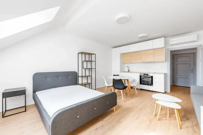 Pronájem bytu 1+kk, Praha - Karlín, Březinova, 38 m2