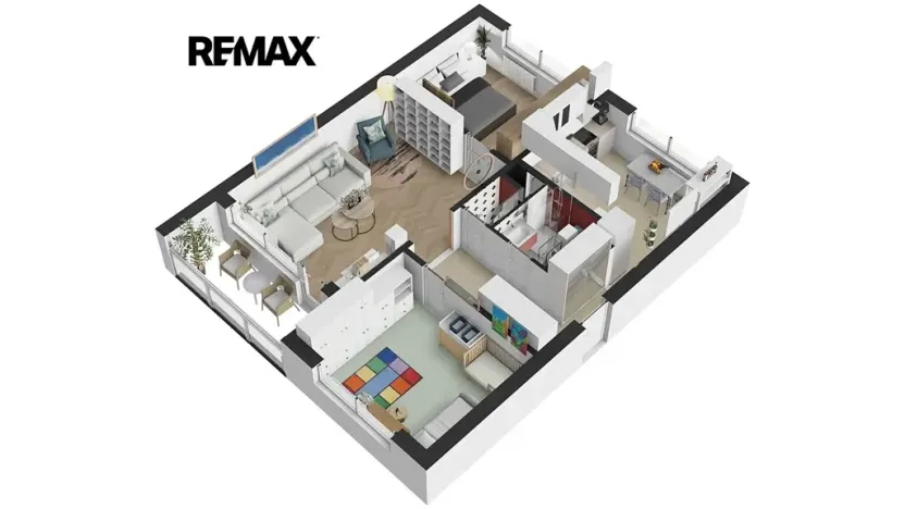 Pronájem bytu 3+1, Cvikov, Sídliště, 73 m2