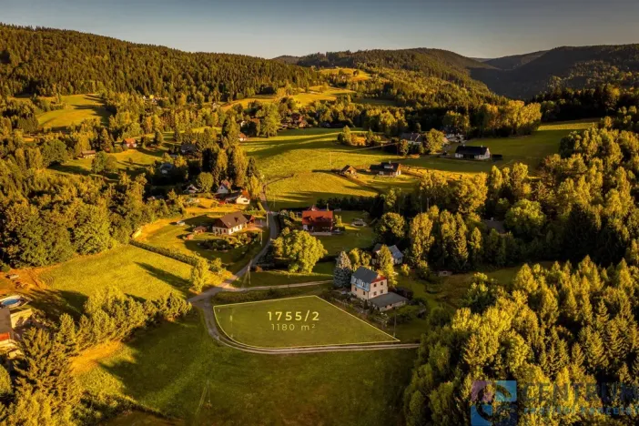 Prodej pozemku pro bydlení, Tanvald - Žďár, 1180 m2