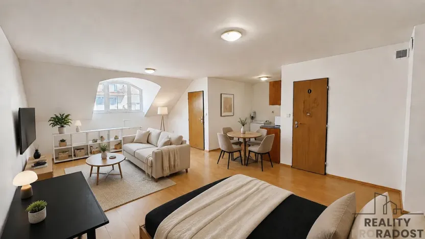 Pronájem bytu 1+kk, Hodonín, Národní třída, 50 m2