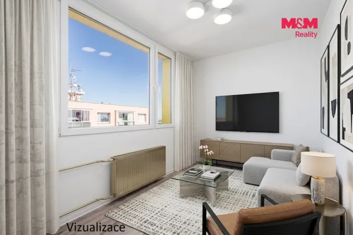 Pronájem bytu 3+kk, Chomutov, Vítězslava Nezvala, 49 m2