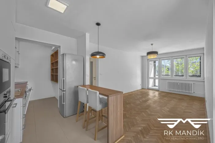 Pronájem bytu 2+kk, Praha - Košíře, Hillebrantova, 55 m2