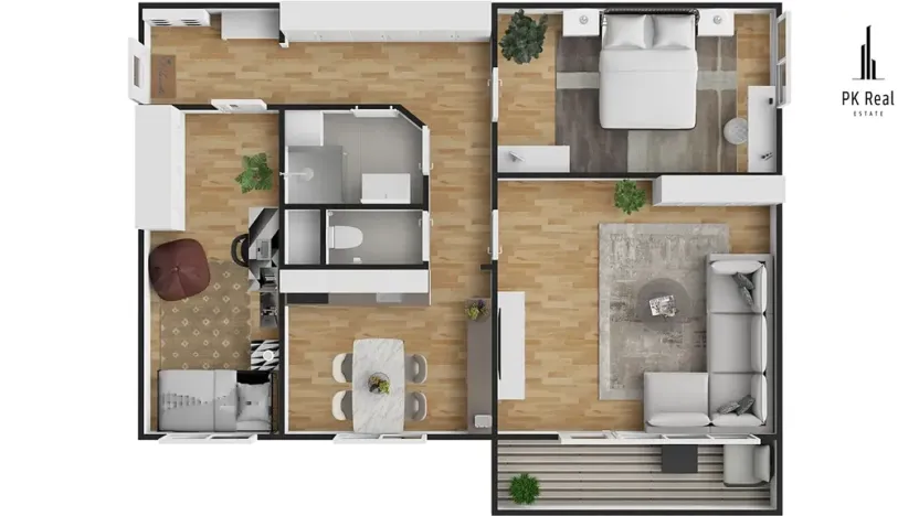 Prodej bytu 3+1, Brno, Čejkovická, 77 m2