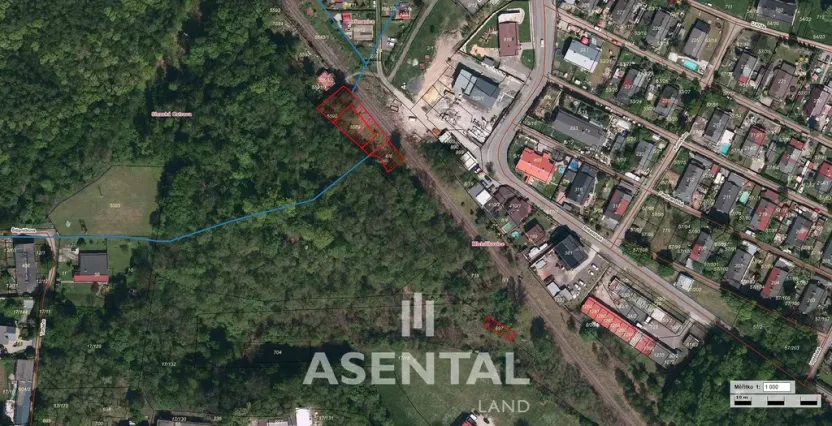 Prodej pozemku, Ostrava - Michálkovice, Briketářská, 1094 m2