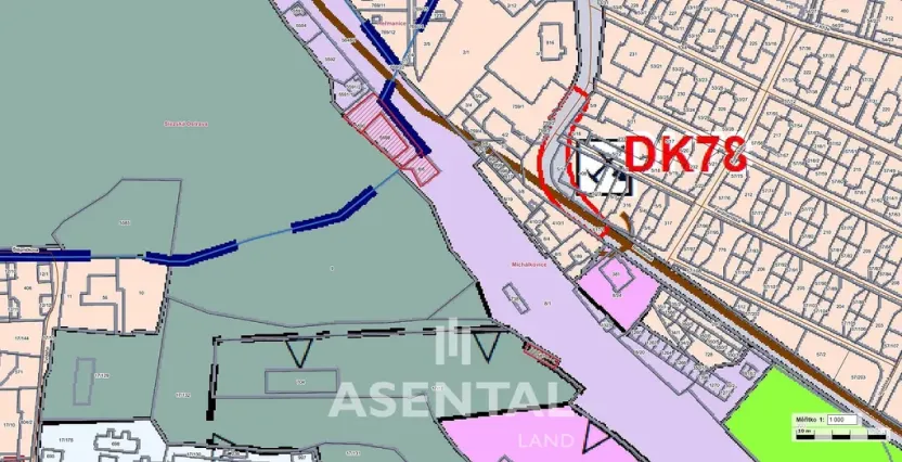 Prodej pozemku, Ostrava - Michálkovice, Briketářská, 1094 m2