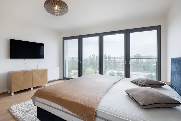 Pronájem bytu 4+kk, Praha - Karlín, Breitfeldova, 110 m2