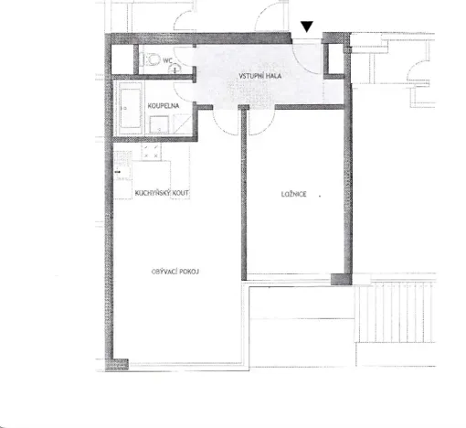 Pronájem bytu 2+kk, Praha - Karlín, Rohanské nábřeží, 58 m2