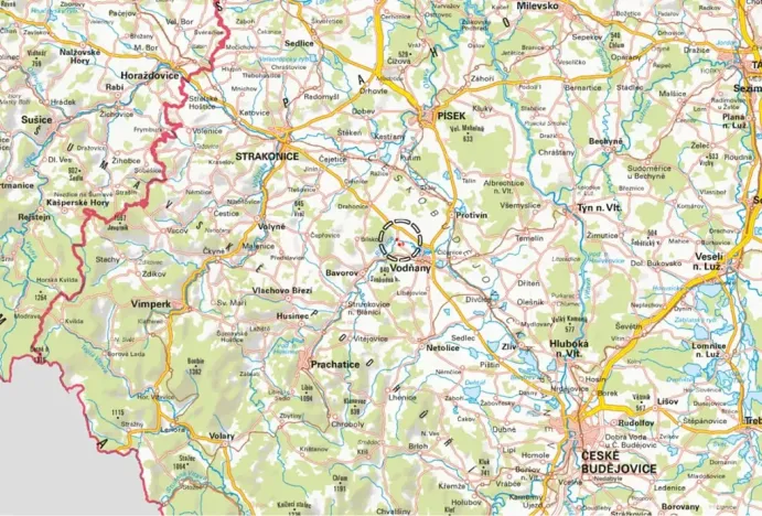 Prodej louky, Krašlovice, 11068 m2