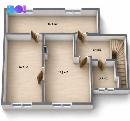 Prodej rodinného domu, Hošťálková, 100 m2