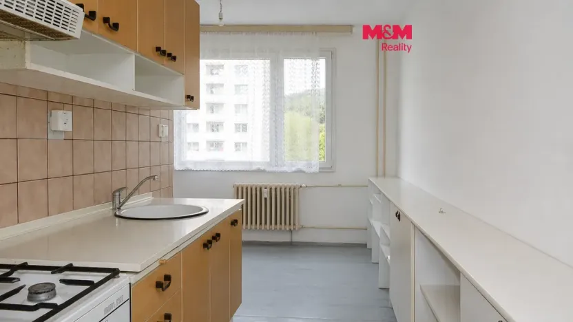 Pronájem bytu 1+1, Jirkov, Generála Svobody, 42 m2