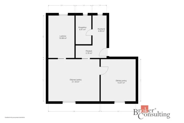 Pronájem bytu 3+1, Stříbro, Západní Předměstí, 58 m2