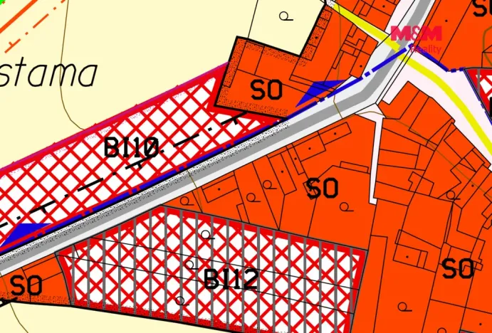 Prodej pozemku pro bydlení, Martiněves - Radešín, 1308 m2