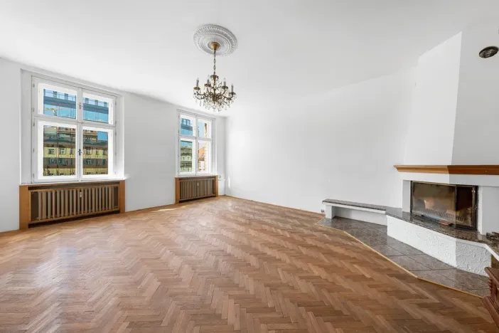 Prodej bytu 3+1, Praha - Vinohrady, Rubešova, 113 m2