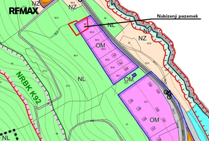 Prodej pozemku pro bydlení, Borušov, 1387 m2