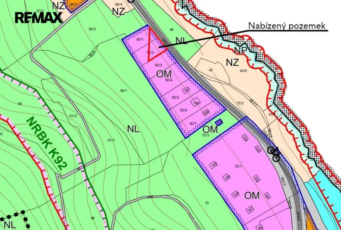 Prodej pozemku pro bydlení, Borušov, 805 m2