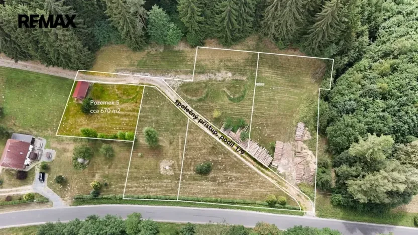 Prodej pozemku pro bydlení, Borušov, 670 m2