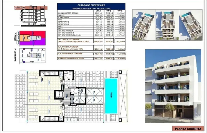Prodej bytu 4+kk, Torrevieja, Alicante, Španělsko, 119 m2
