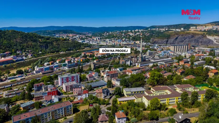 Prodej rodinného domu, Ústí nad Labem - Střekov, Dobrovského, 120 m2