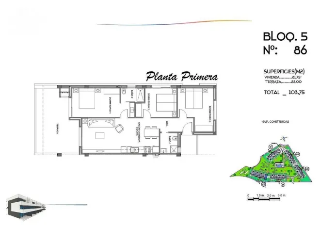 Prodej bytu 4+kk, Guardamar del Segura, Alicante, Španělsko, 103 m2