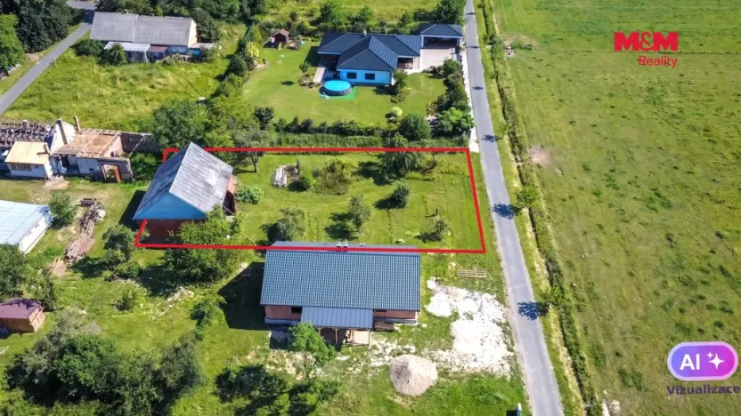 Prodej pozemku pro bydlení, Dlouhá Loučka - Plinkout, 1428 m2