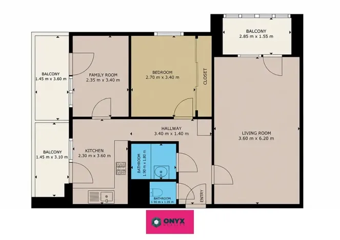 Prodej bytu 3+1, Přerov, Budovatelů, 65 m2