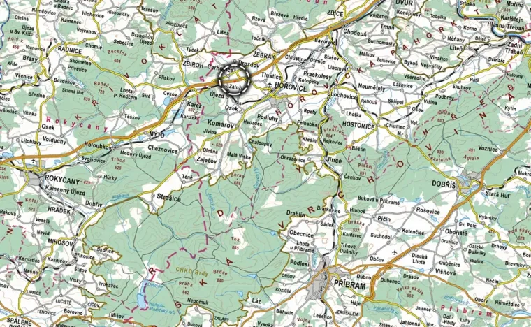 Prodej louky, Cerhovice, 2250 m2