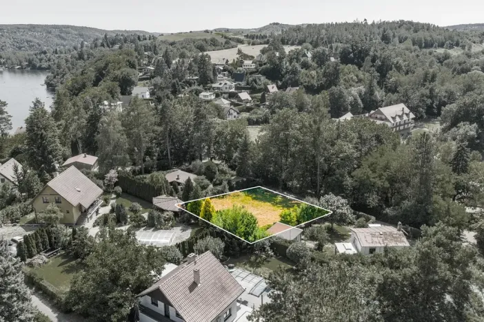 Prodej pozemku, Slapy, 576 m2