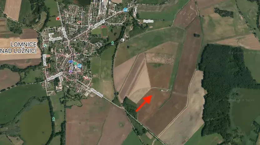 Prodej pole, Lomnice nad Lužnicí, 1295 m2