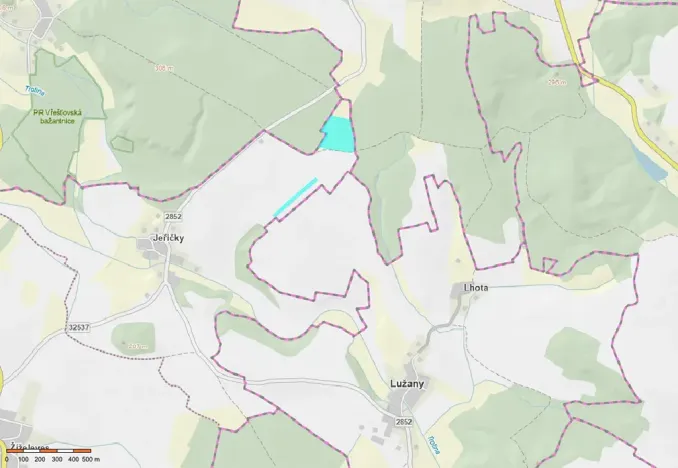 Prodej louky, Hořiněves, 32514 m2