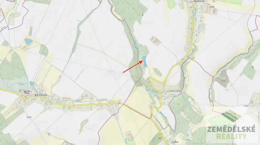 Prodej podílu pole, Doubravice, 36202 m2