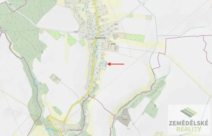 Prodej podílu pole, Doubravice, 36202 m2