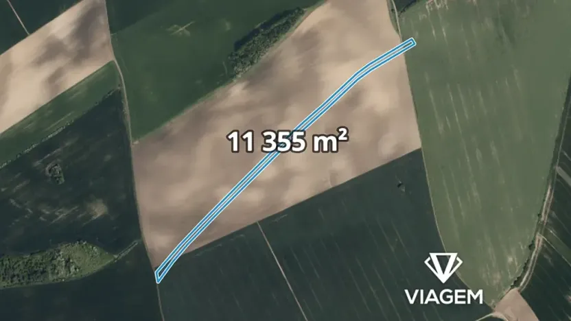 Prodej podílu pole, Strážovice, 718 m2