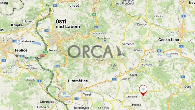 Prodej louky, Střížovice, 4747 m2