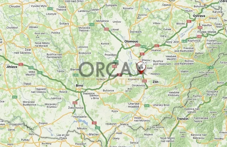 Prodej podílu pole, Hulín, 329 m2