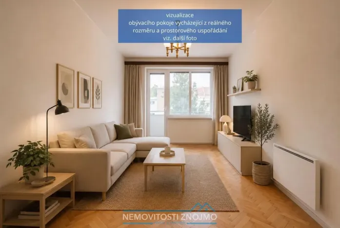 Prodej bytu 2+1, Znojmo, Palackého, 54 m2