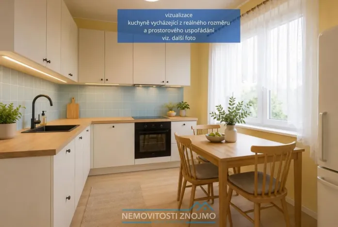 Prodej bytu 2+1, Znojmo, Palackého, 54 m2