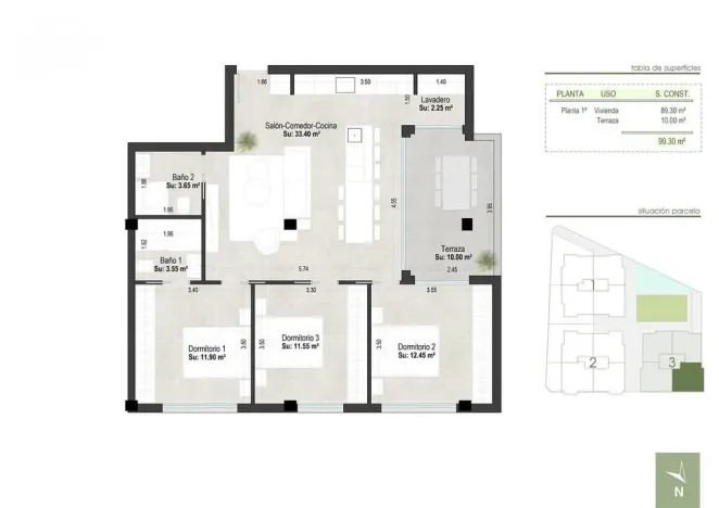 Prodej bytu 4+kk, San Pedro del Pinatar, Murcia, Španělsko, 89 m2