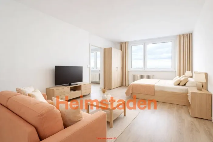 Pronájem bytu 1+kk, Karviná - Hranice, Slovenská, 30 m2