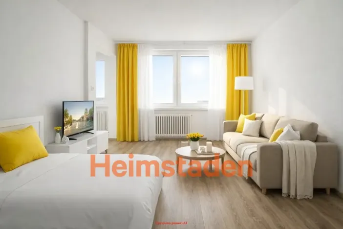 Pronájem bytu 1+kk, Karviná - Hranice, Slovenská, 30 m2