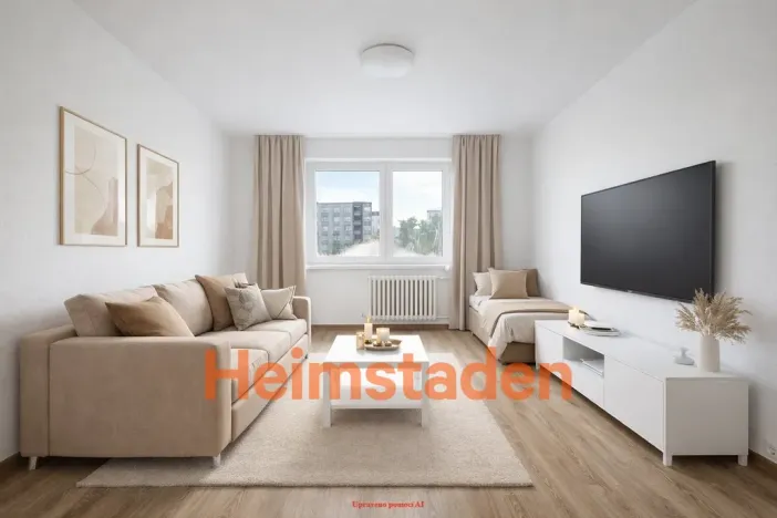 Pronájem bytu 1+1, Karviná - Hranice, Rudé armády, 37 m2