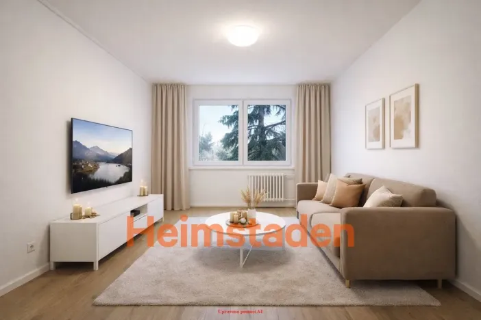 Pronájem bytu 1+1, Karviná - Hranice, Rudé armády, 37 m2