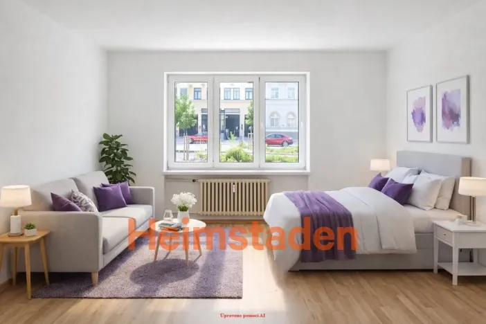 Pronájem bytu 1+1, Ostrava - Mariánské Hory, Korunní, 34 m2