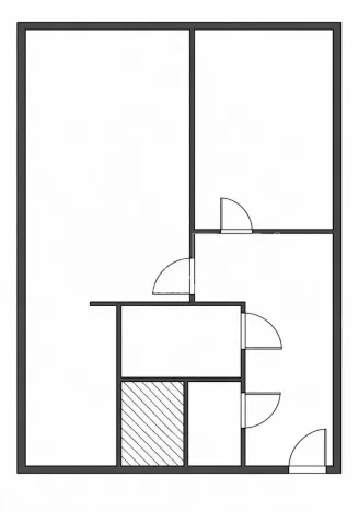 Prodej bytu 2+kk, Praha - Libeň, K Okrouhlíku, 42 m2