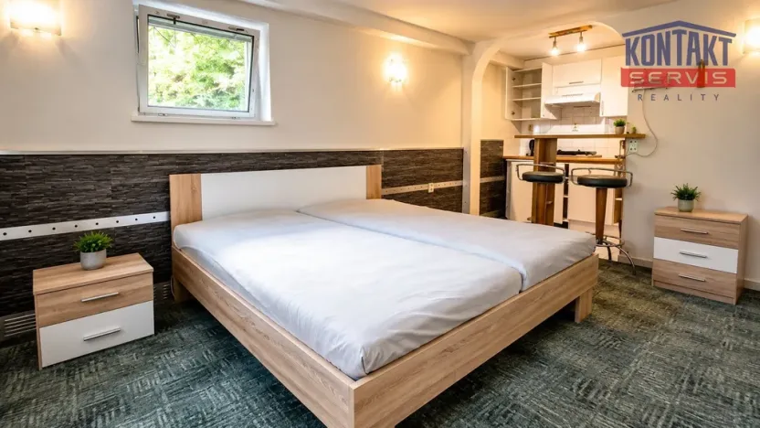 Pronájem bytu 1+kk, České Budějovice - České Budějovice 3, Pekárenská, 30 m2