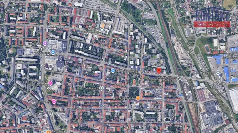 Pronájem bytu 1+kk, České Budějovice - České Budějovice 3, Pekárenská, 30 m2
