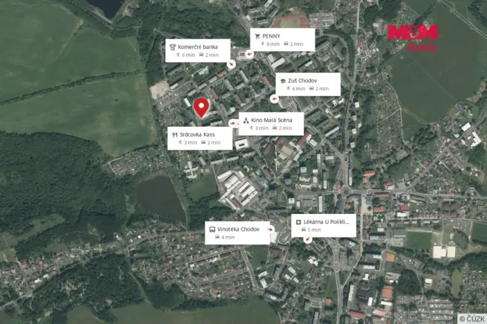 Prodej bytu 3+1, Chodov, Říjnová, 54 m2