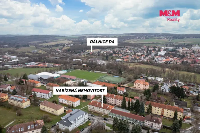 Prodej bytu 1+kk, Mníšek pod Brdy, 5. května, 55 m2