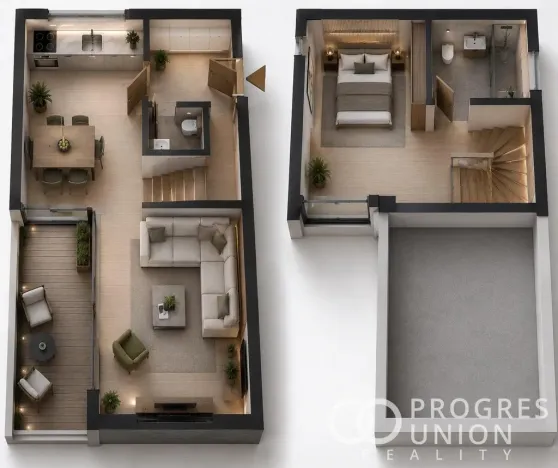Prodej bytu 2+kk, Luhačovice, Masarykova, 83 m2