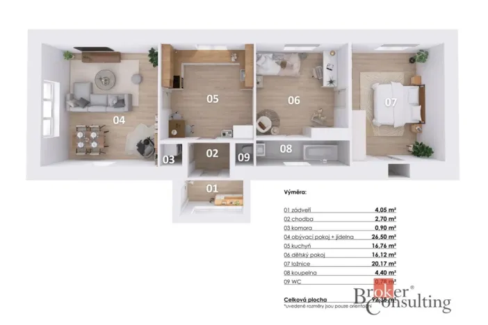 Prodej rodinného domu, Putim, 92 m2