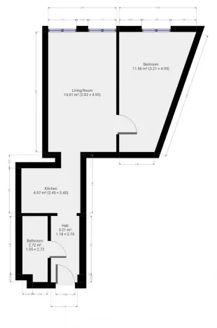 Prodej bytu 2+kk, Praha - Žižkov, Prokopova, 41 m2